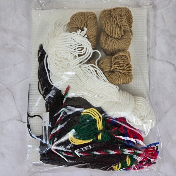 Mary Maxim #15762 "Gingerbread Mill" Plastic Canvas Kit Supplies Instructions - Picture 5 of 6